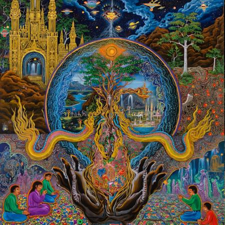 Ayahuasca Dreams (Pablo Amaringo) HEROIC_DOSE