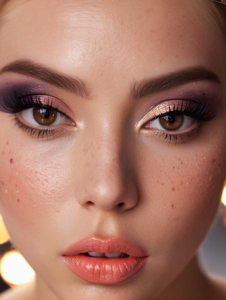 extreme absurde fantasy girl, extreme closeup, fashion shoot, (exotic, alluring, sexy), (beautiful gorgeous face, shaped face), (detailed pupils:1), (crystal clear eyes:1.2), (dark eyeshadows:2), (black eyeliners:1), (blush cheeks:0.8), (lipstick:0.7, lipgloss:0.7), (full lips:1.2), (plump lips:0.7), (pouty lips:2), (freckled skin:1), (oily tan skin:1), smirk, smile, ((masterpiece)), (high quality), (Ultra-HD), (high-resolution), (4k, 8k, 16k), (epic), (insanely detailed:1), (hyper-realistic:1), (HDR, vivid colors, colorful), (vfx, bokeh), (volumetric lighting, global illumination, ray tracing:1), absurdres, RAW, award-winning photography, professional film photography, film photography:1.2, photorealistic, depth of field, shallow focus, (soft lighting:1), (digital photography:1.5), (sexual illustration:1.3)