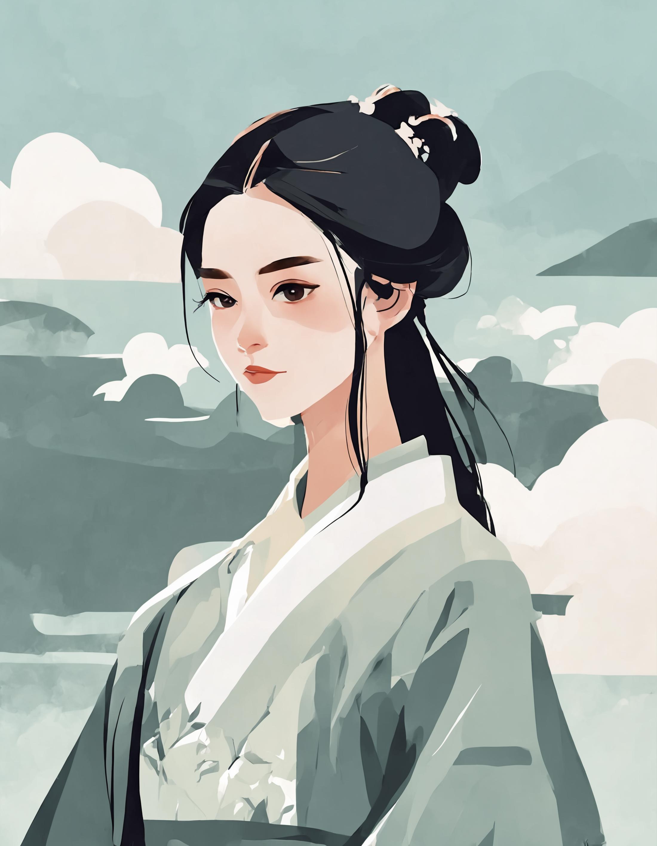 国风素雅 SDXL | Elegant Chinese style image by Standspurfahrer