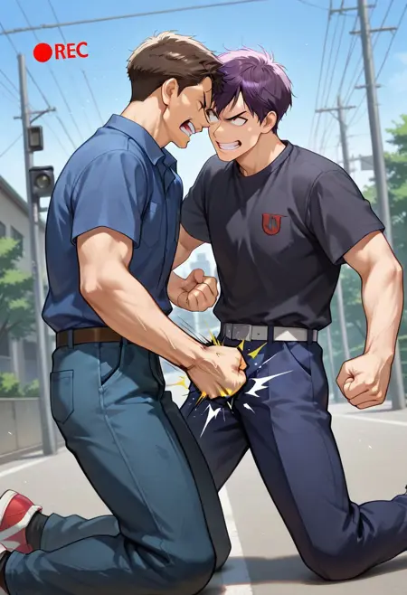Nut punch (Ballbusting)