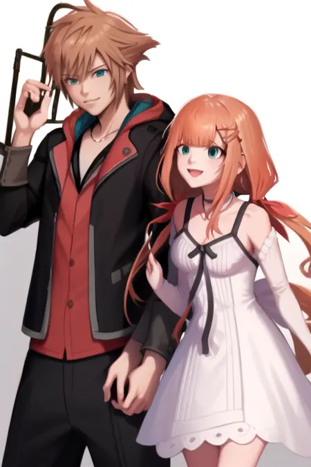 Sora x Strelitzia (Kingdom Hearts)