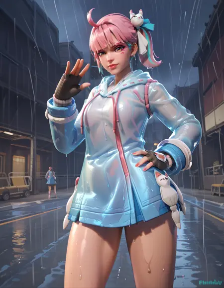 Rainy Day Kiriko (Pony & Illustrious)