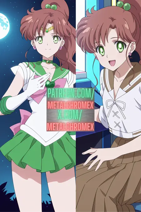 Sailor Jupiter (Sailor Moon, reboot series art style)