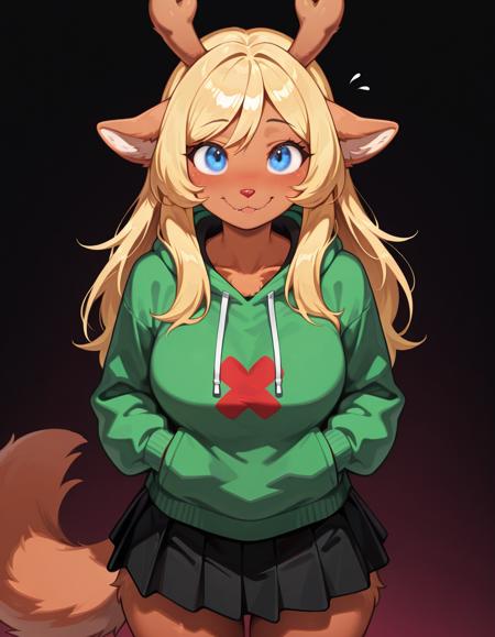 Noelle Holiday - Deltarune (illustrious SDXL LoRA) v1.0