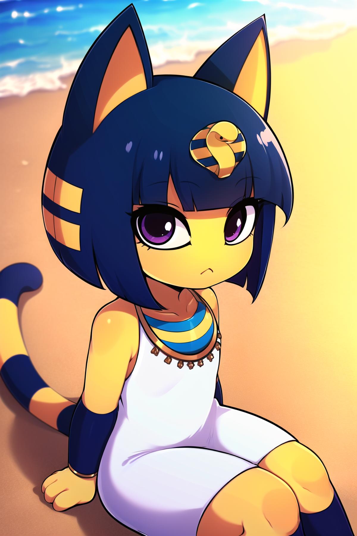 Ankha (animal crossing) image by Wolfdua