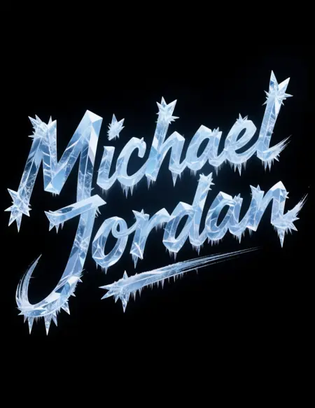 Ice and snow font