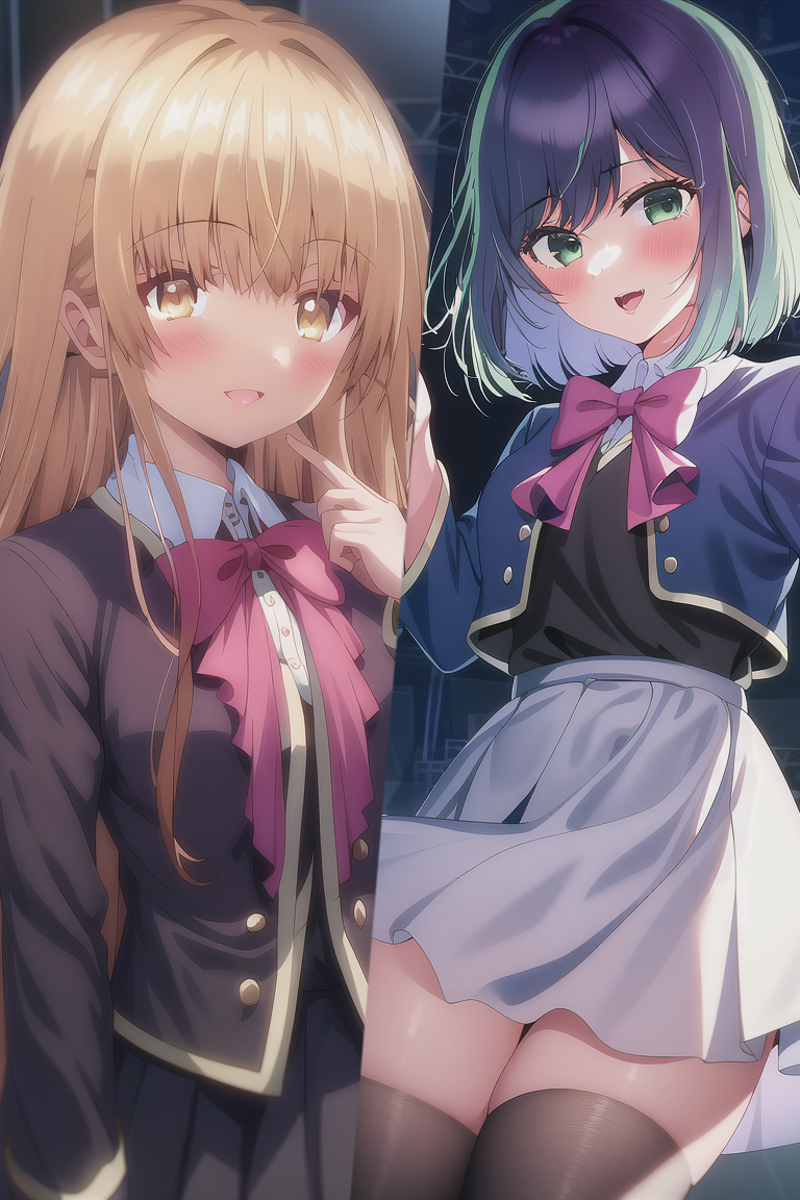 Iwami Manaka (Shiina Mahiru & Kurokawa Akane) so-vits-svc image by Anime4000