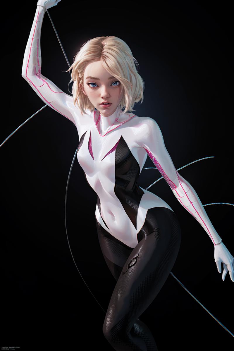 Spider Gwen (commission) | Goofy Ai image by Looker
