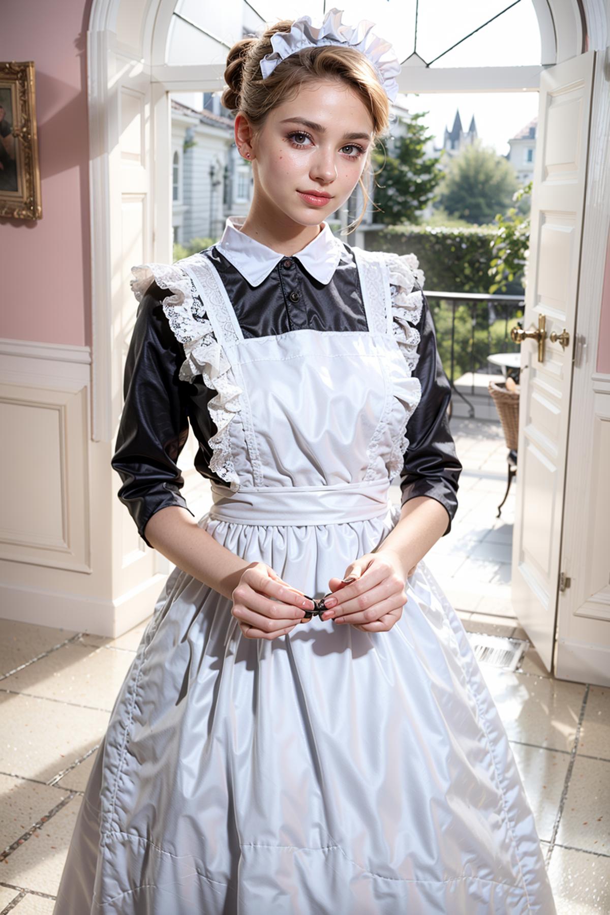 Traditional Maid Dress image by feetie