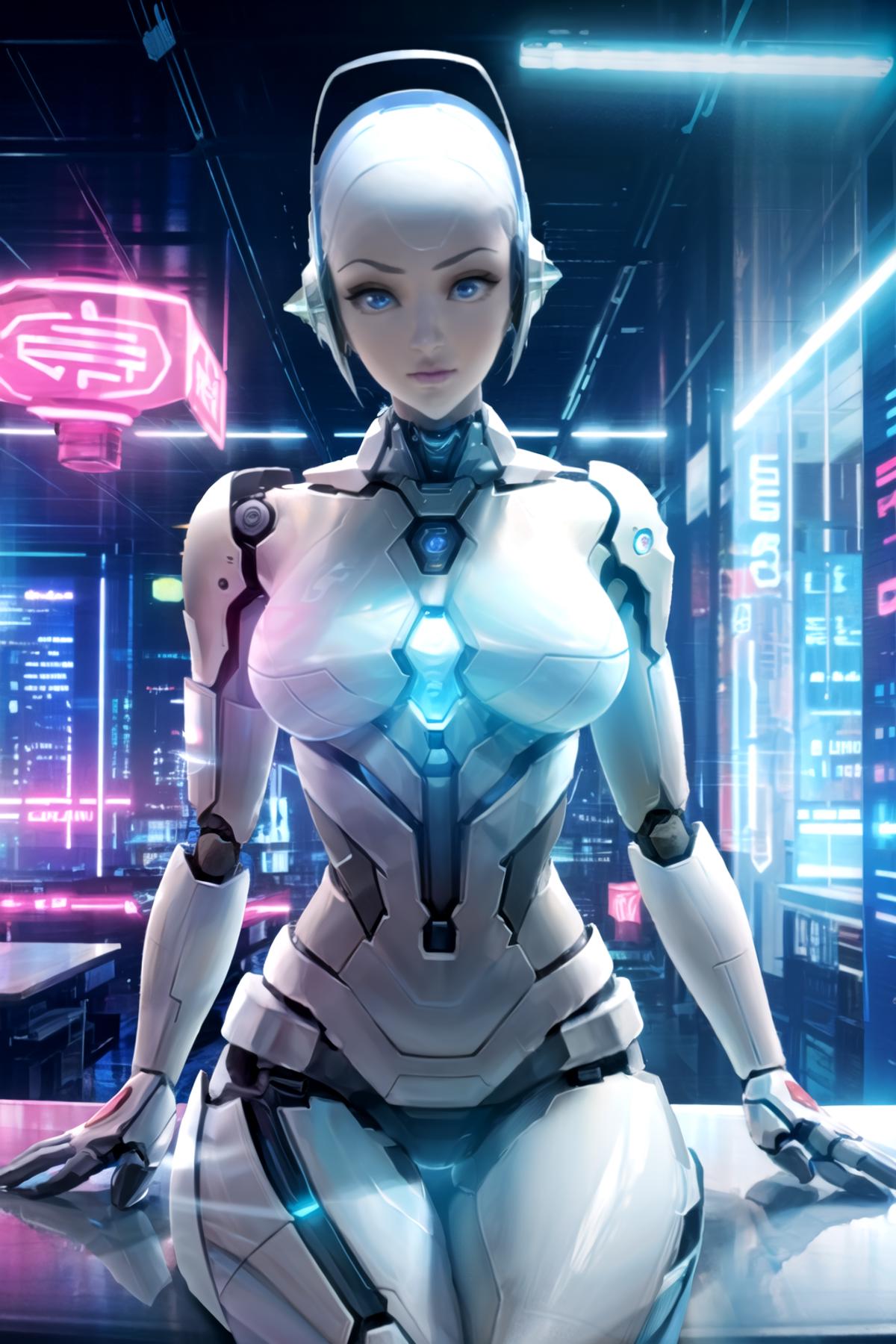 AI model image by WhiteZ