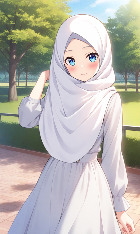 Anime girl hijab Anime girl hijab