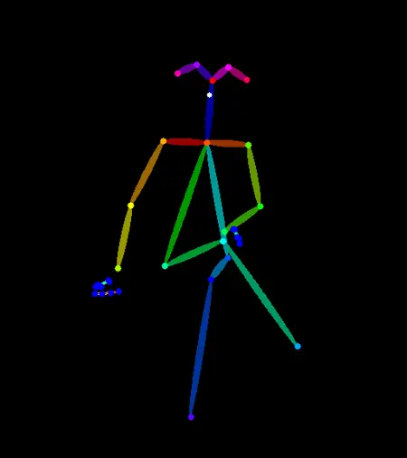 二郎腿 \ Cross-legged (full body)