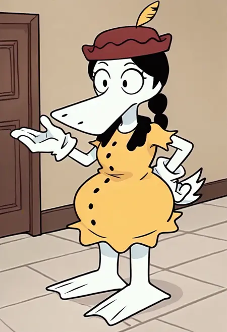 Miss Kwakk wakk (Krazy Kat Cartoon 1962)