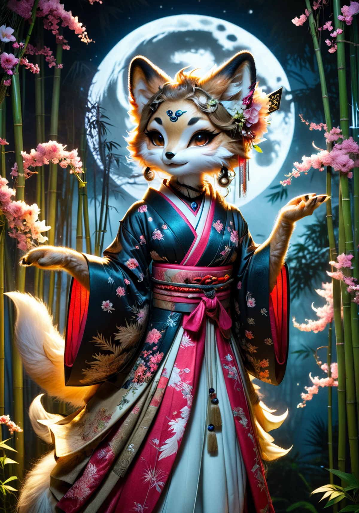 Kitsune Style [LoRA 1.5+SDXL] image by sunnytiersen