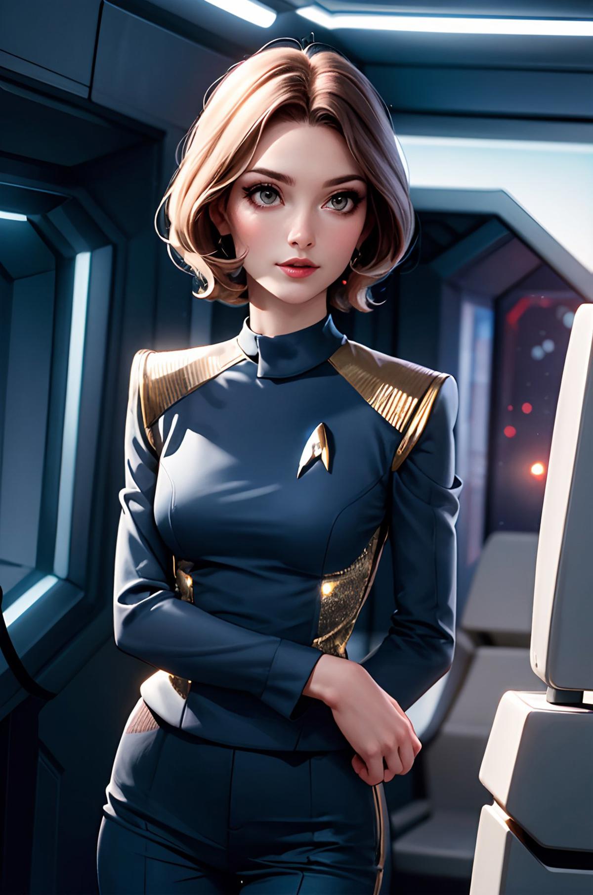 Star Trek: Discovery Uniform - v1.0 | Stable Diffusion LoRA | Civitai