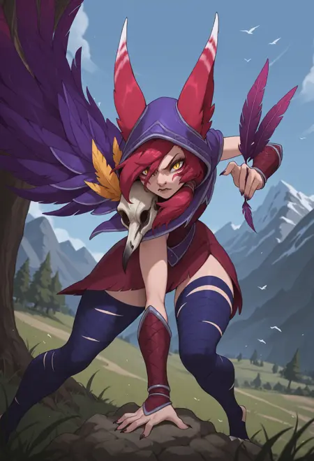 Xayah - League of Legends [IL] (Request)