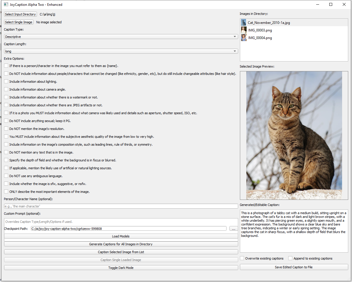 One click installer for JoyCaption -alpha-two-gui-mod
