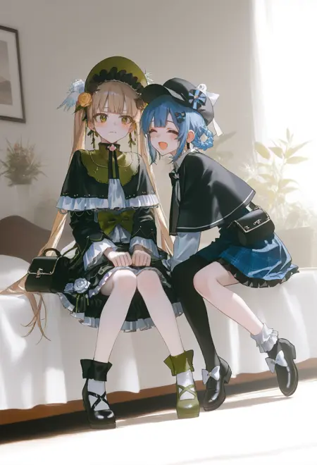 魔法少女的魔女审判Tachibana sherry-Toono hanna雪莉&汉娜TwoInOne