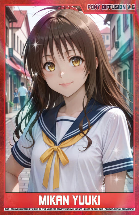 KizukiAi - To Love Ru - Yuuki Mikan [Pony Diffusion XL V.6] v1.0 [Pony Diffusion V.6]