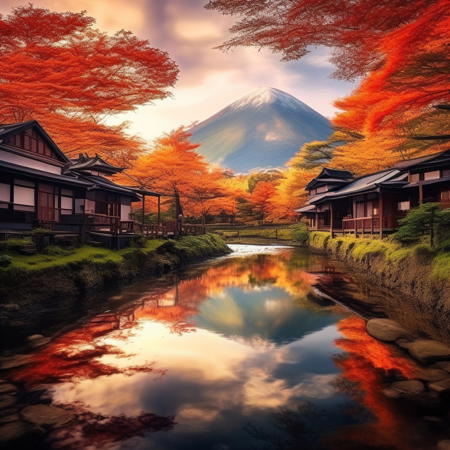 Japanese landscape