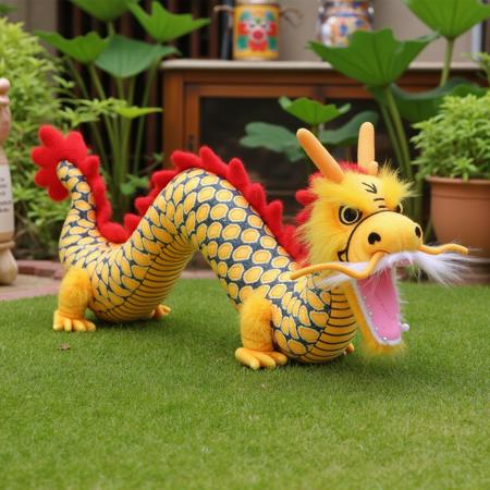 Chinese-Dragon-Plushies -SDXL1.0 & Flux v1.0