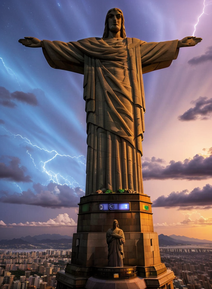 cr1st0__outdoors__sky__no_humans__night__building__scenery__city__cityscape__city_lights__statue__realistic__solo__lightning_on_the_statue_-monochrome__deformed__bad_anatomy__disfigured_3584354220.png