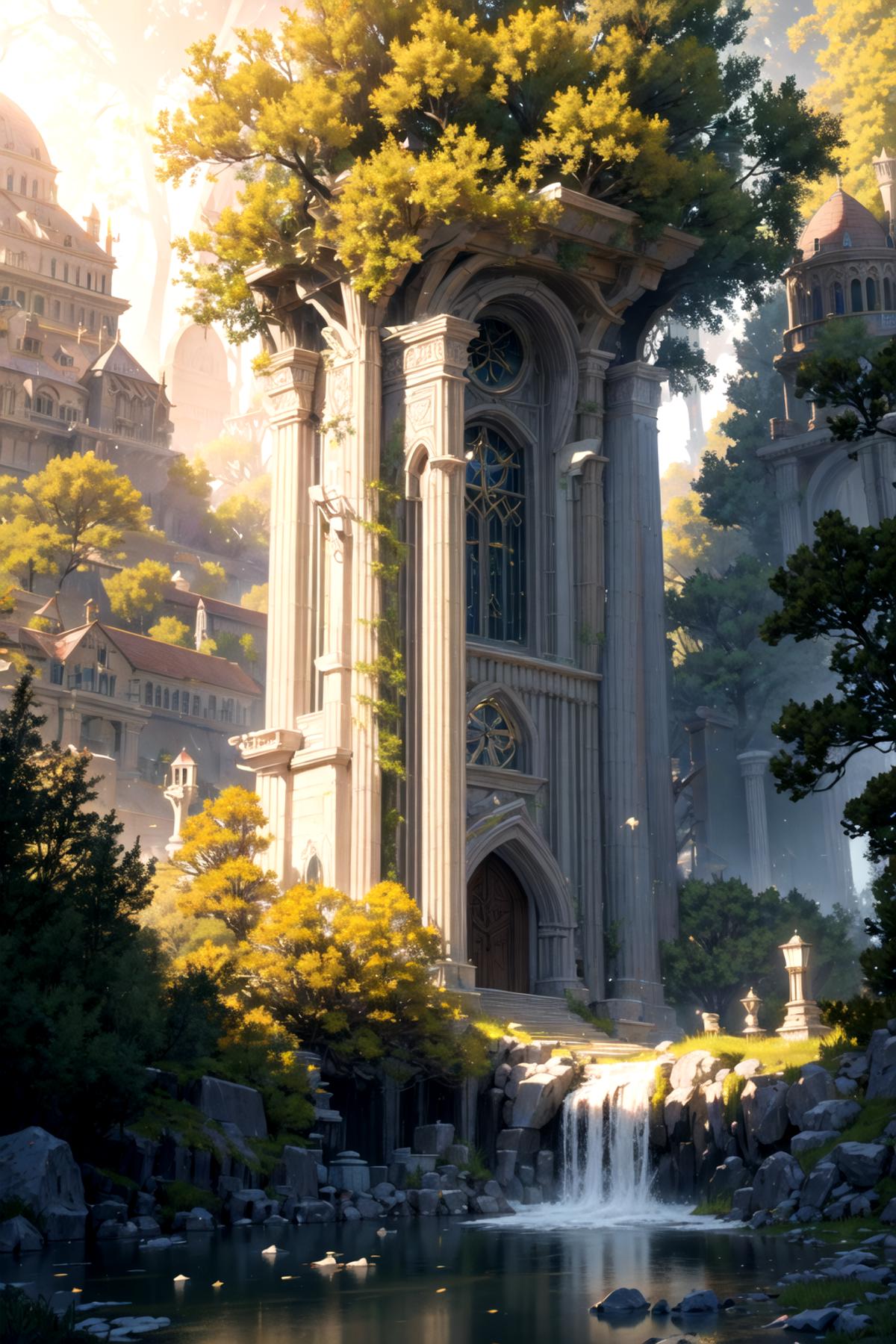 Elven Architecture | a Cabal Collab image by wrench1815