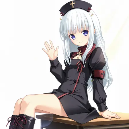 Kumigami Hiyo (与神ひよ) | Kitto, Sumiwataru Asairo Yori mo, (きっと、澄みわたる朝色よりも、) | NoobAI