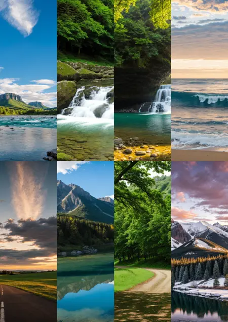 [LoRA] Better - Colorful Nature [Slider]