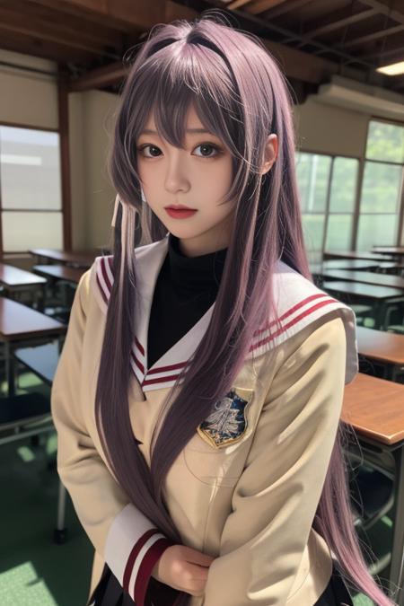 fujibayashi kyou, hikarizaka private high school uniform,