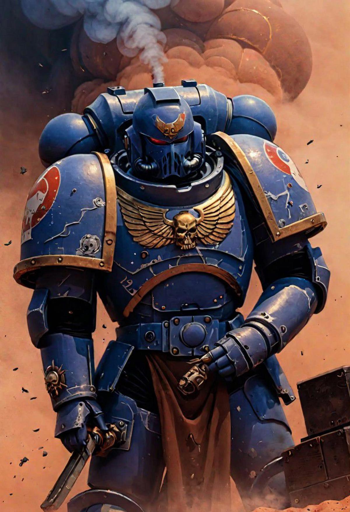 Space Marine v2 (Primaris Marines)- SDXL - Lora image by julya631