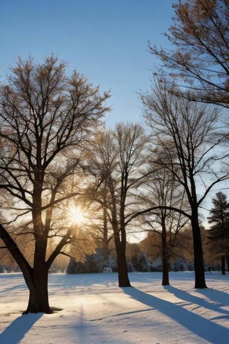 Apricate (17th century): to turn your face to the winter sun and bask in it for a moment. --c 8 --ar 16:9