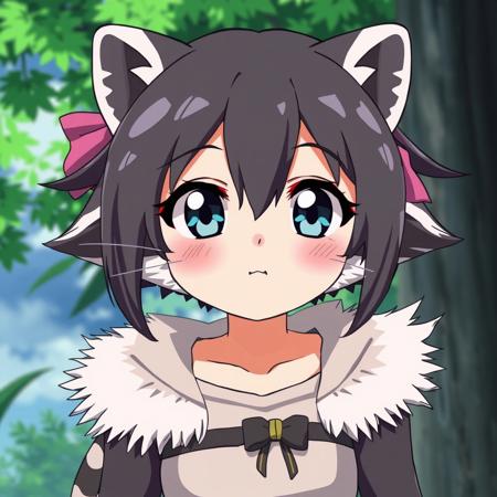 Racoon Girl. anime.