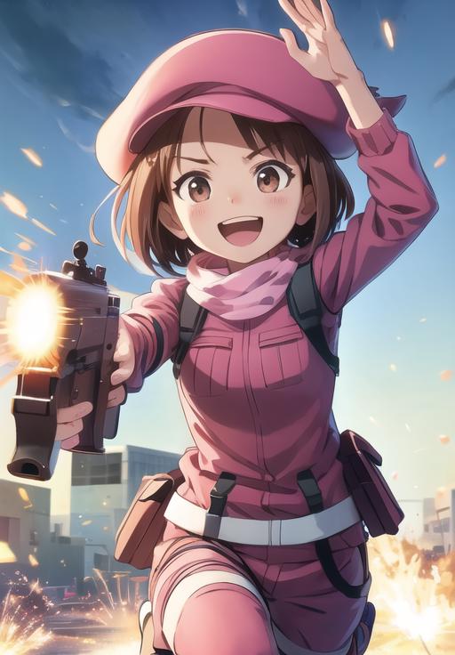 Llenn/Karen Kohiruimaki - Sword Art Online Alternative Gun Gale Online image by AsaTyr