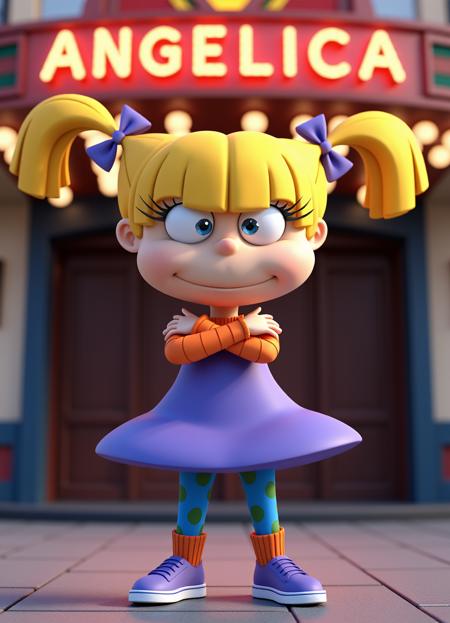 Angelica Pickles (Rugrats) FLUX Dev