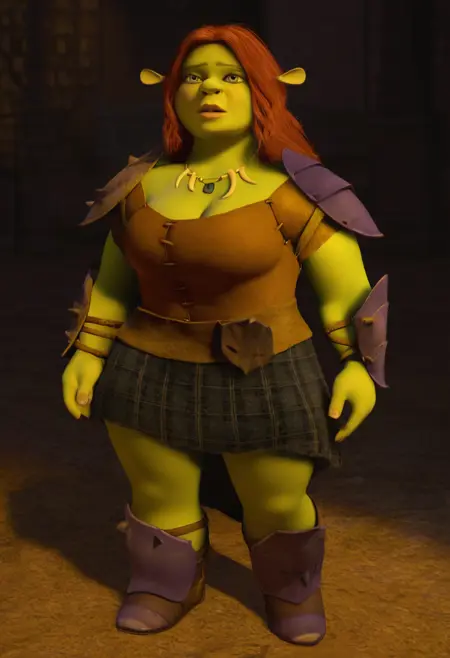Warrior Princess Fiona [Shrek Forever After (2010)] [WAI-Illustrious-SDXL}