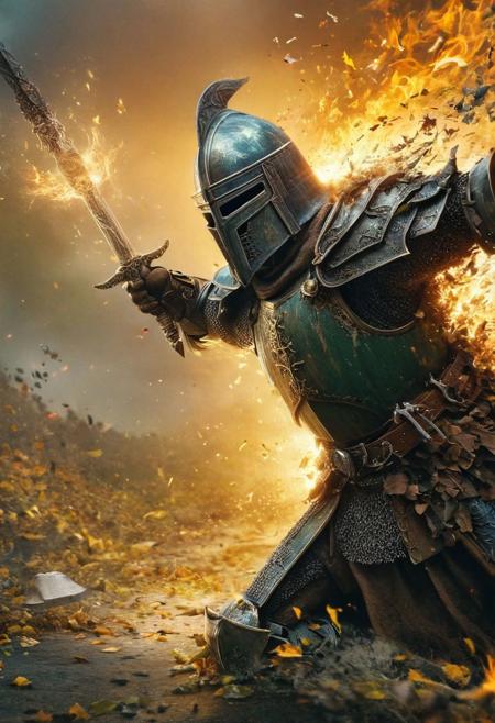 Completely Helm's fall , , detailed, but the Lord of the Rings of life are rising, Legolaz ral-dissolve,a knight preparing to fight, epic scene, fabulous, , trending on ArtStation , (intricate details, masterpiece, best quality:1.4), looking at viewer,