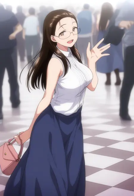 Kisaragi Tomoe from Seika Jogakuin Kounin Sao Ojisan - NatMontero