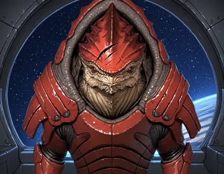 Urdnot Wrex - Mass Effect ( Illustrious )