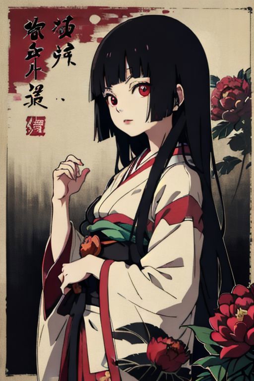 Hell Girl 地獄少女 Enma Ai 阎魔爱 Lora image by Aadaz713