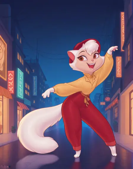 Sawyer - Cats Don't Dance- Illustrious