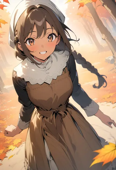 Anime Colonial American Pilgrim / Puritan Style