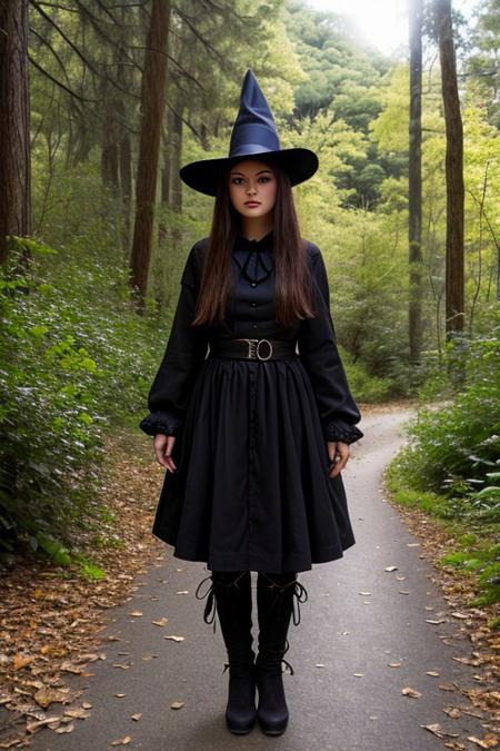 masterpiece), best quality, (full body) A beautiful Wiccan witch under the full moon surrounded by forest, expressive eyes, perfect face, glamourous, exotic, alluring, seductive, seductive, sexy, desirable, nubile, gorgeous, stunning, beautiful Girl