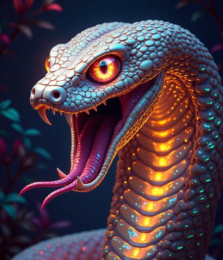 Iridescent Snake FLUX v1.0