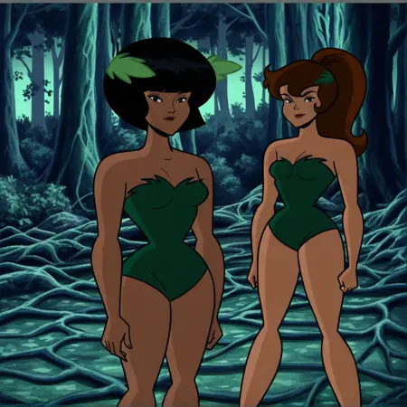 Batman the Brace and Bold - Flower Henchwomen