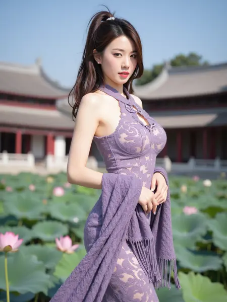 ai性感蕾丝旗袍Lace qiapo(Lib)