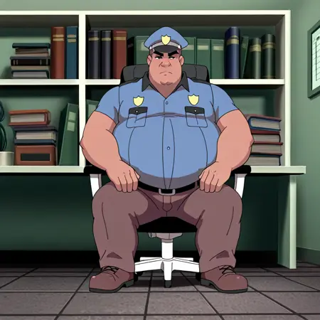 Officer Wembley_Scooby_Doo (Illustrious)