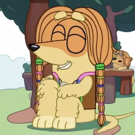 Indy (from bluey)