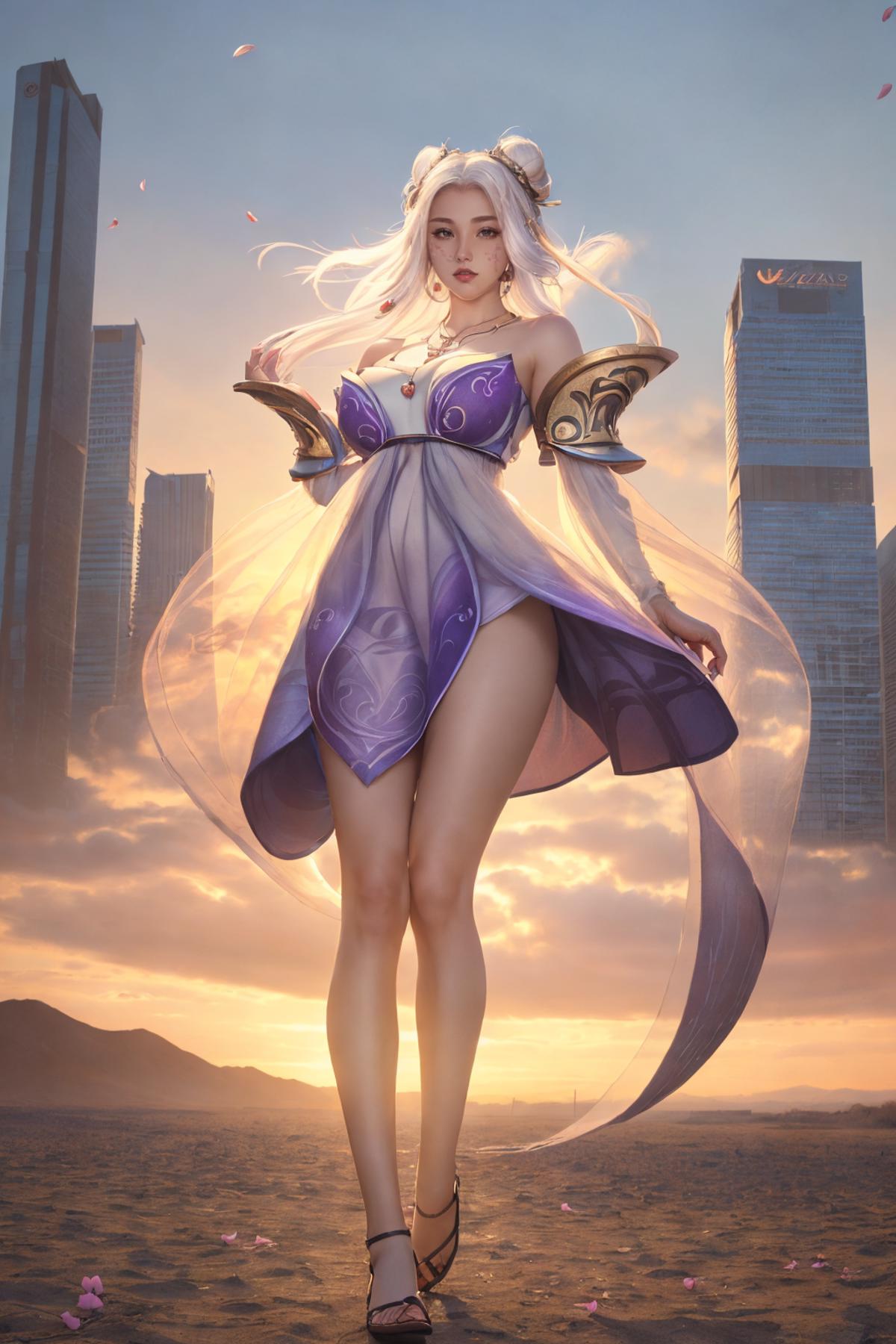 王者荣耀_嫦娥_Honor of kings_Chang'E image by Darknoice