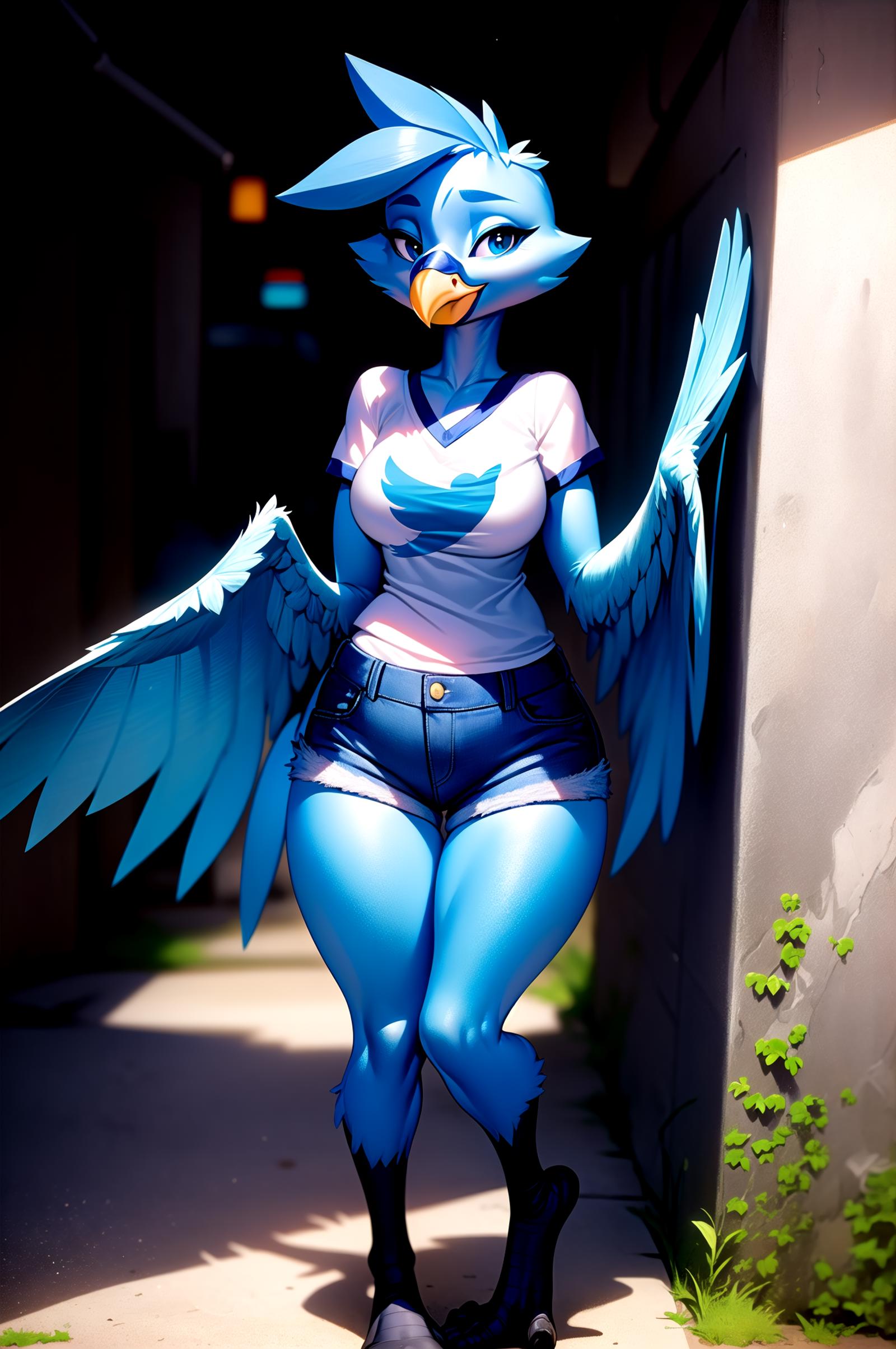 Tweetfur LoRA image by Puffin